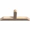 Ekena Millwork Portland Smooth Timber Gable Bracket, Douglas Fir, 36"W x 15"H x 3 1/2"D x 3 1/2"F, 10/12 Pitch GBW036X15X0404POR00SDF - alternate 2